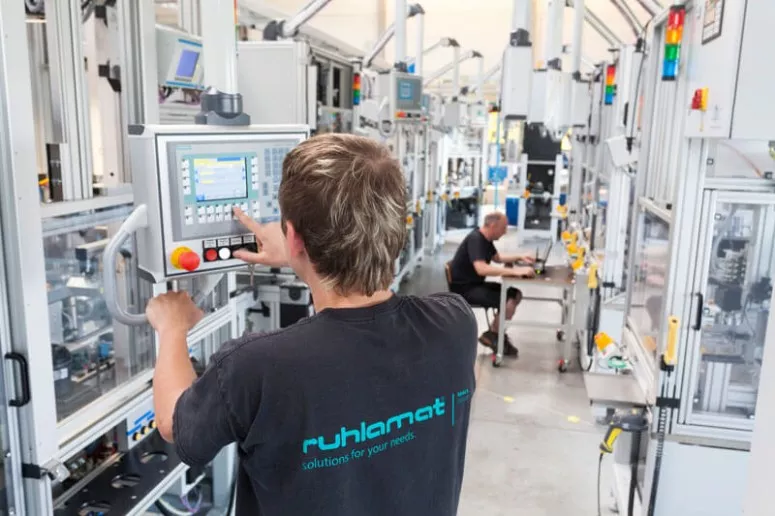 Technologiepark für den Sondermaschinenbau bei ruhlamat