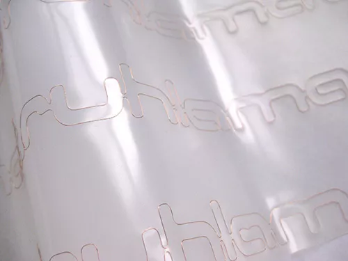 wire embedding on plastic foils